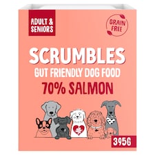 Scrumbles Salmon Complete Wet Dog Food 395G