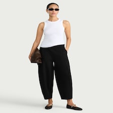 F&F Ponte Barrel Leg Trousers in Multi