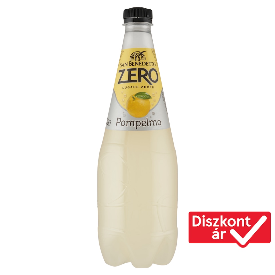 San Benedetto Pompelmo alkoholmentes, szén-dioxiddal dúsított gyümölcsízű üdítőital 0,75 l 1. kép