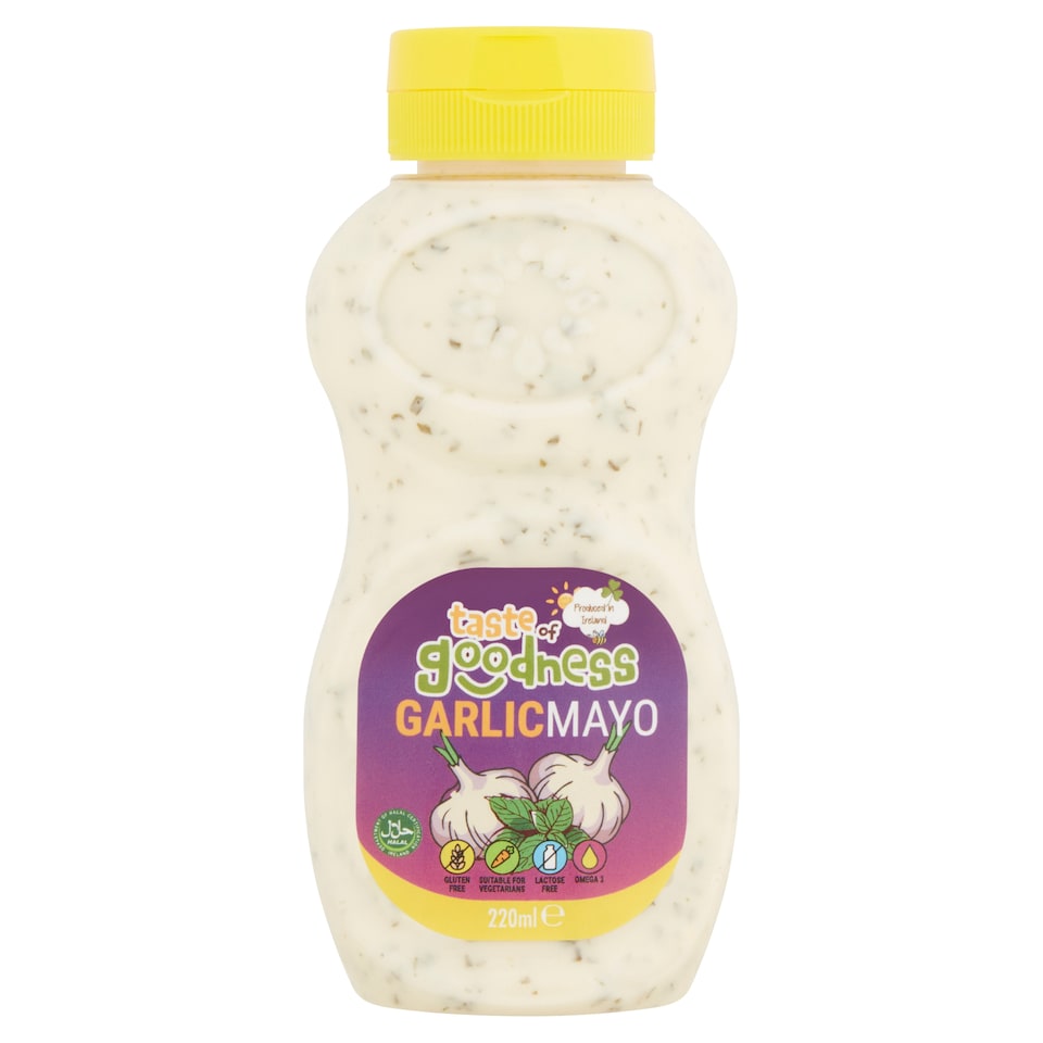 Taste Of Goodness Garlic Mayonnaise 220Ml