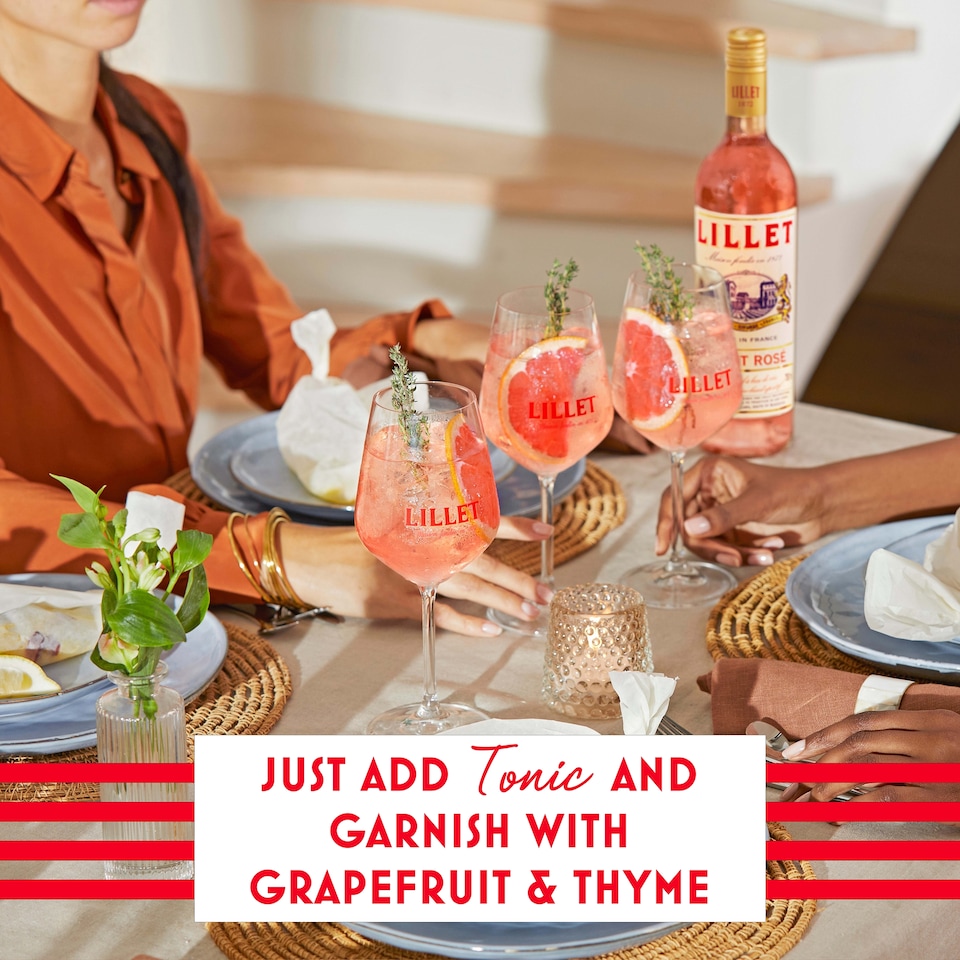 image 1 of Lillet Rosé Wine-Based Aperitif 75cl