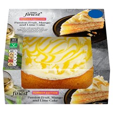 Tesco Finest Lime, Passion Fruit & Mango Cake