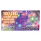 image 1 of Snow Meister SM2688 100 LED Crackle Berry Multicolor Energy Saving String Light 11,4 m
