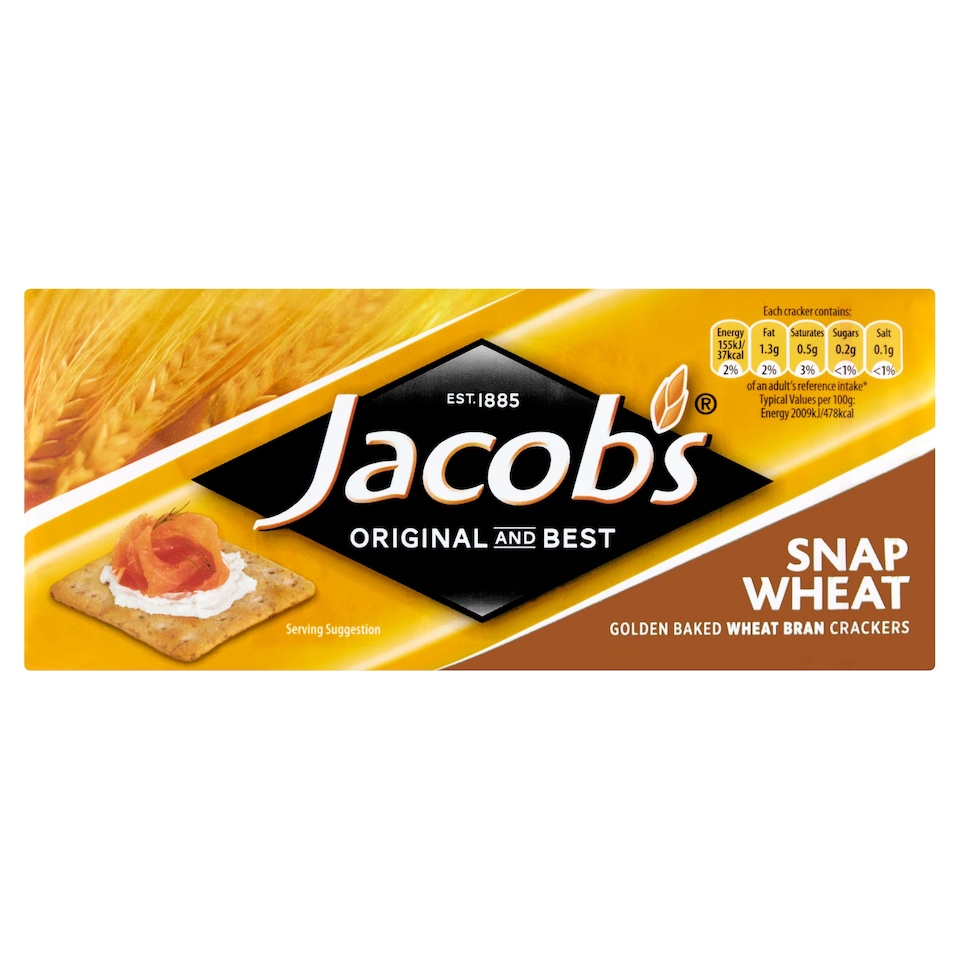 Jacobs Snap Wheat Cracker 190G