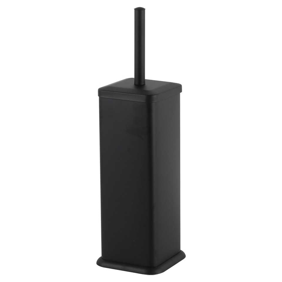 image 1 of F&F Home Black Metal Square Toilet Brush