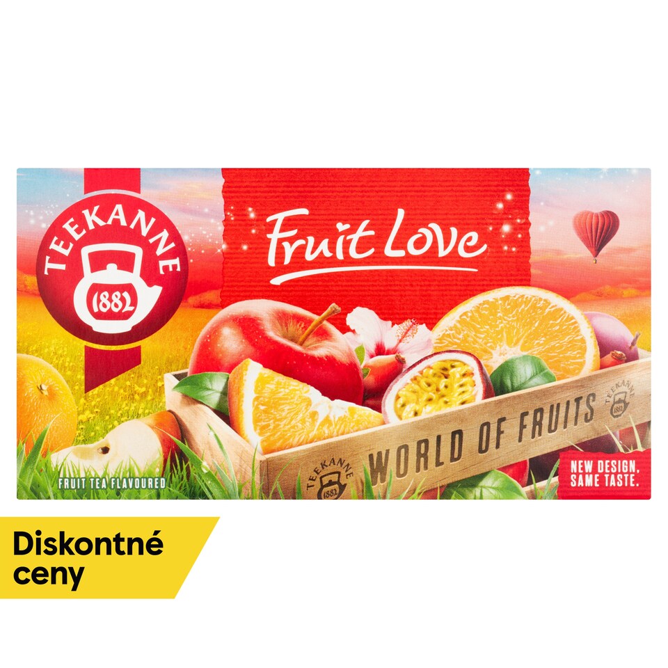 obrázok 1 z TEEKANNE Fruit Love, World of Fruits, 20 vrecúšok, 45 g