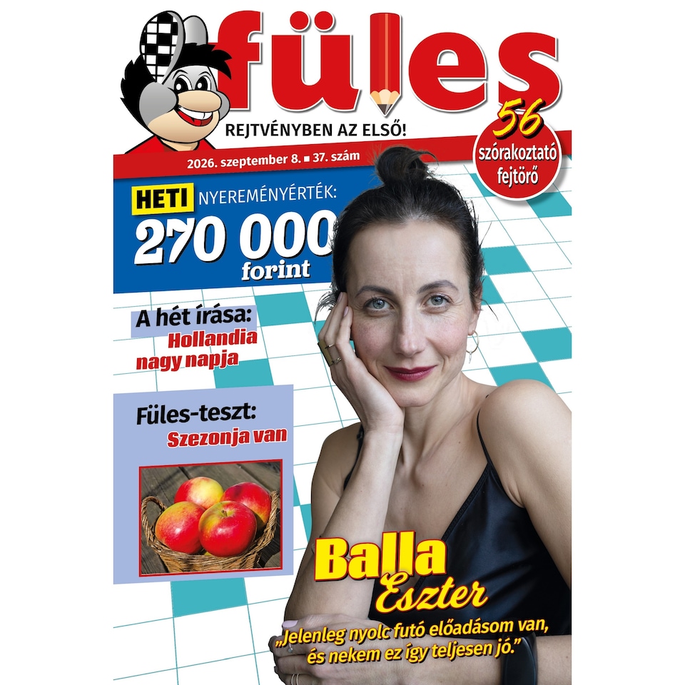 Füles a rejtvénylap
