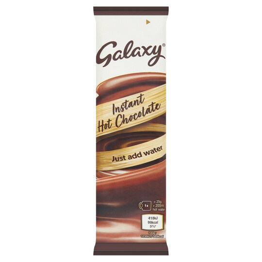 Galaxy Instant Hot Chocolate Drink 25G Tesco Groceries