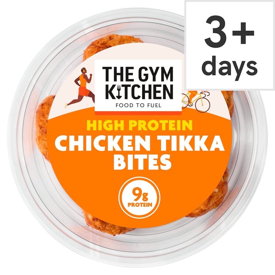 image 1 of The Gym Kitchen Chicken Tikka Bites 45g