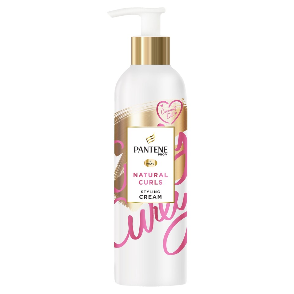 image 1 of Pantene Natural Curls Styling Hair Cream 235ml