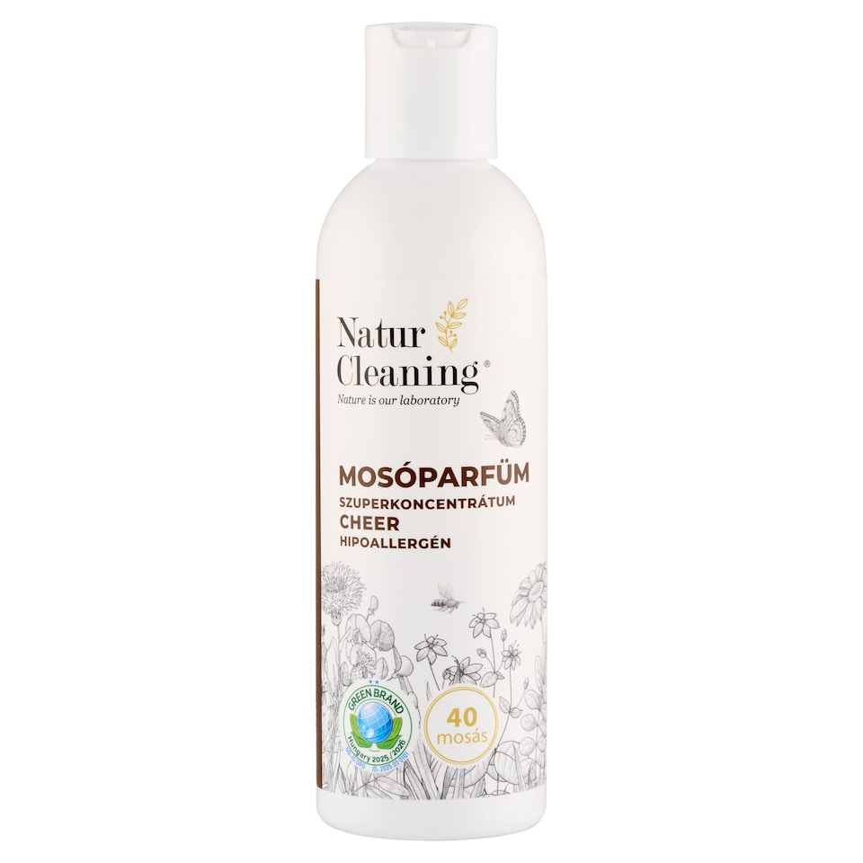 Natur Cleaning Cheer hipoallergén mosóparfüm szuperkoncentrátum 40 mosás 200 ml