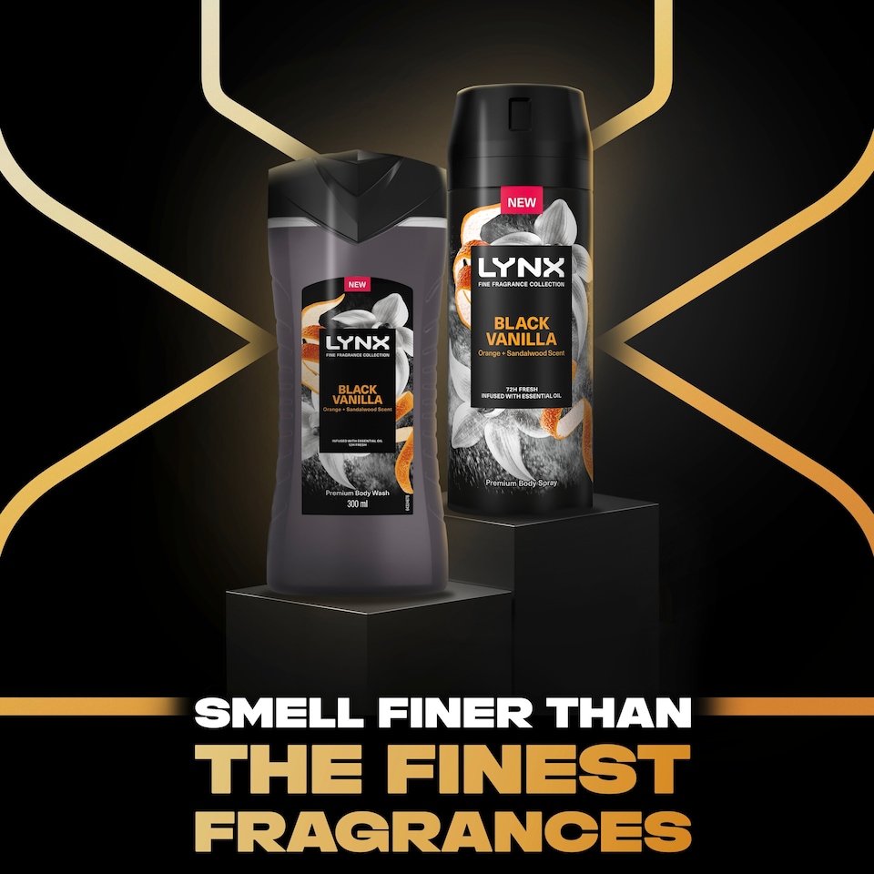 image 1 of Lynx Fine Fragrance Black Vanilla Duo Gift Set