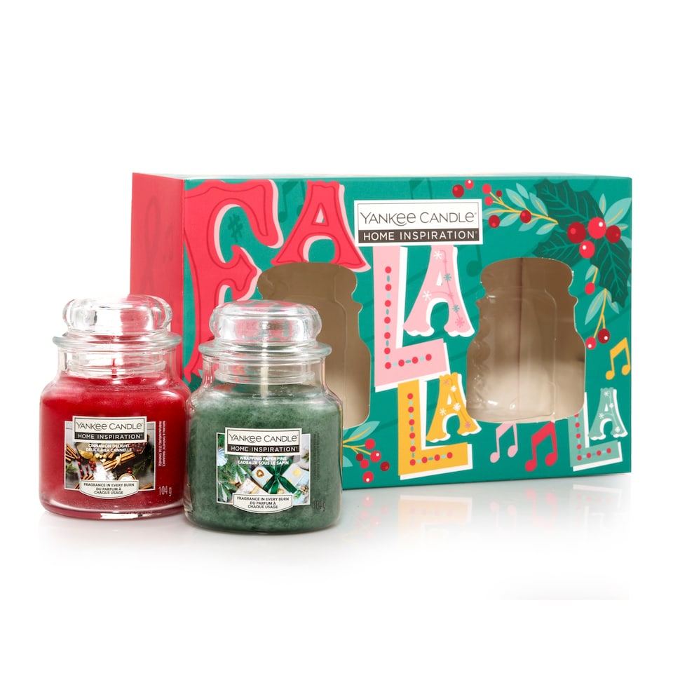 image 1 of Yankee Candle HI Christmas 2 Small Jar Giftset 