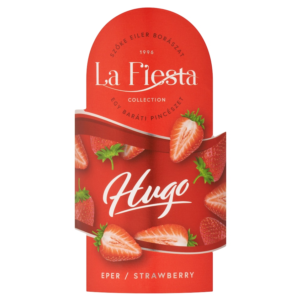 image 1 of La Fiesta Hugo Strawberry-Chocolate Flavoured Carbonated Wine-Based Drink 7% 750 ml