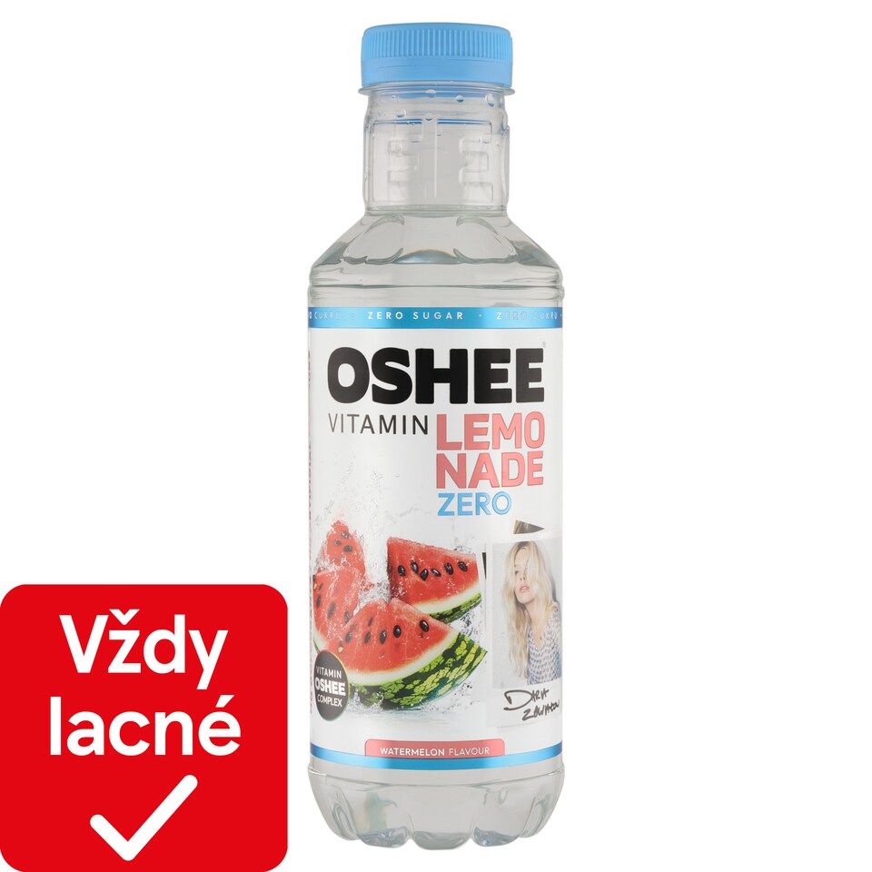 obrázok 1 z Oshee Vitamin Lemonade Zero nesýtený nealkoholický nápoj s melónovou príchuťou 555 ml