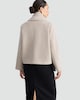 image 4 of F&F Button Front Scarf Jacket in Neutral