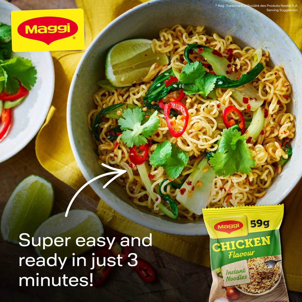 image 1 of Maggie 3 Minute Noodles Chicken 59G