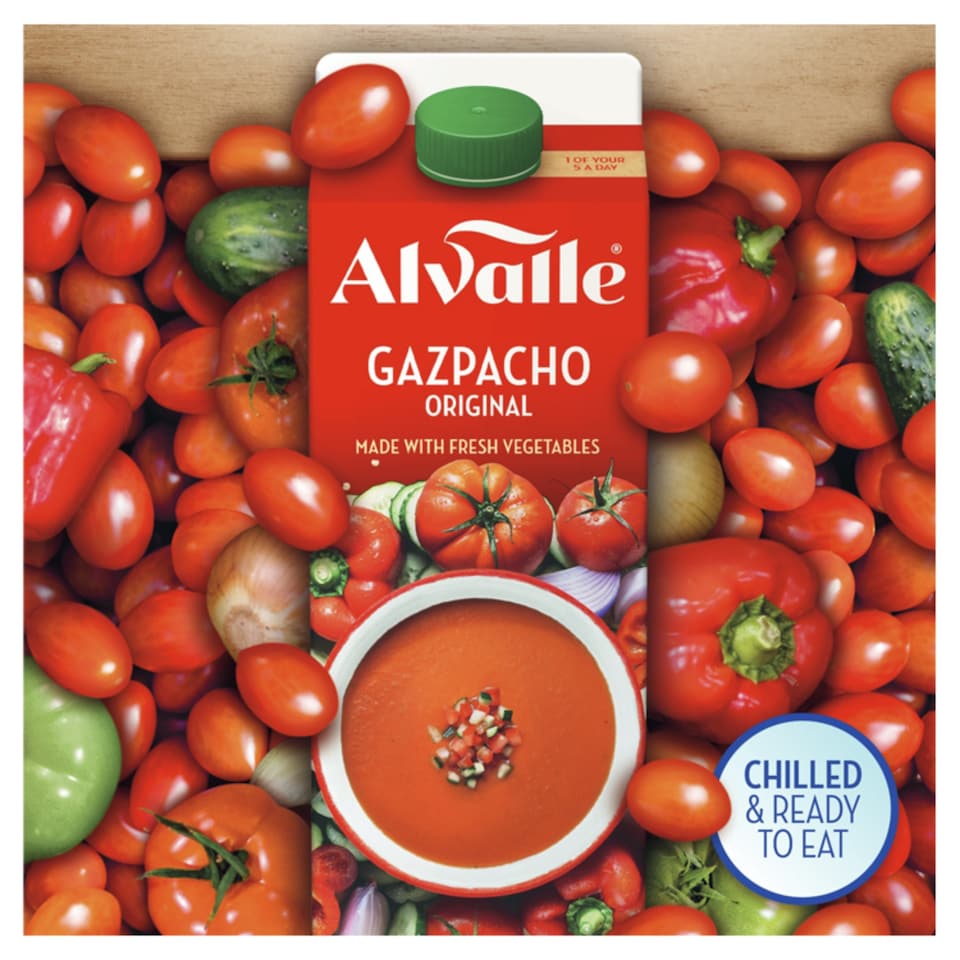 image 1 of Alvalle Gazpacho Vegetable Soup 500Ml
