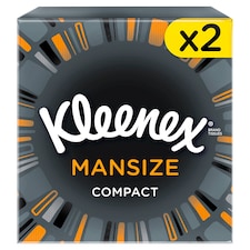 Kleenex XL Tissues Compact Twin Box 44 Sheets