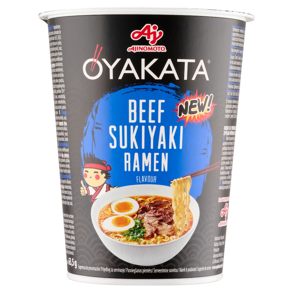 image 1 of Oyakata Beef Sukiyaki Ramen Flavour 63,5g