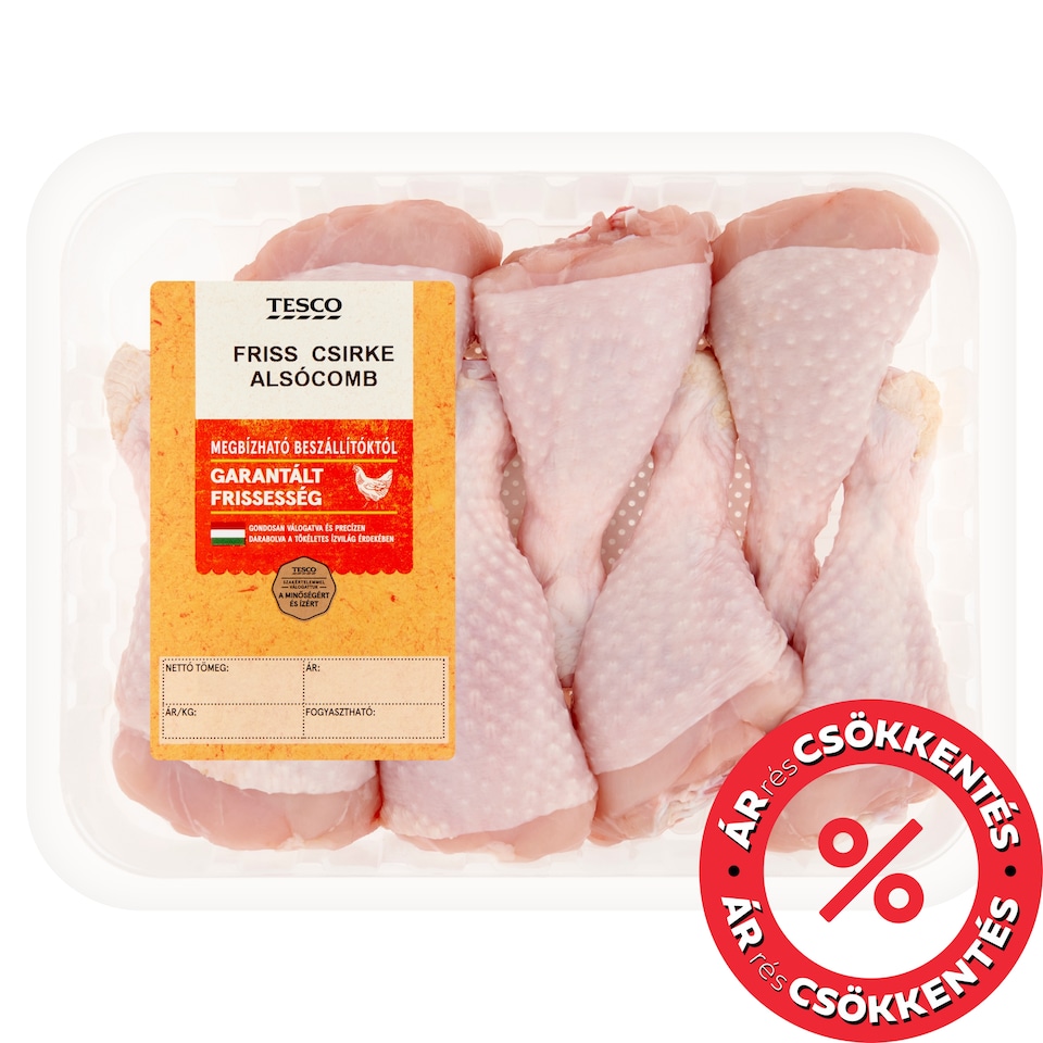 Tesco friss csirke alsócomb 600 g