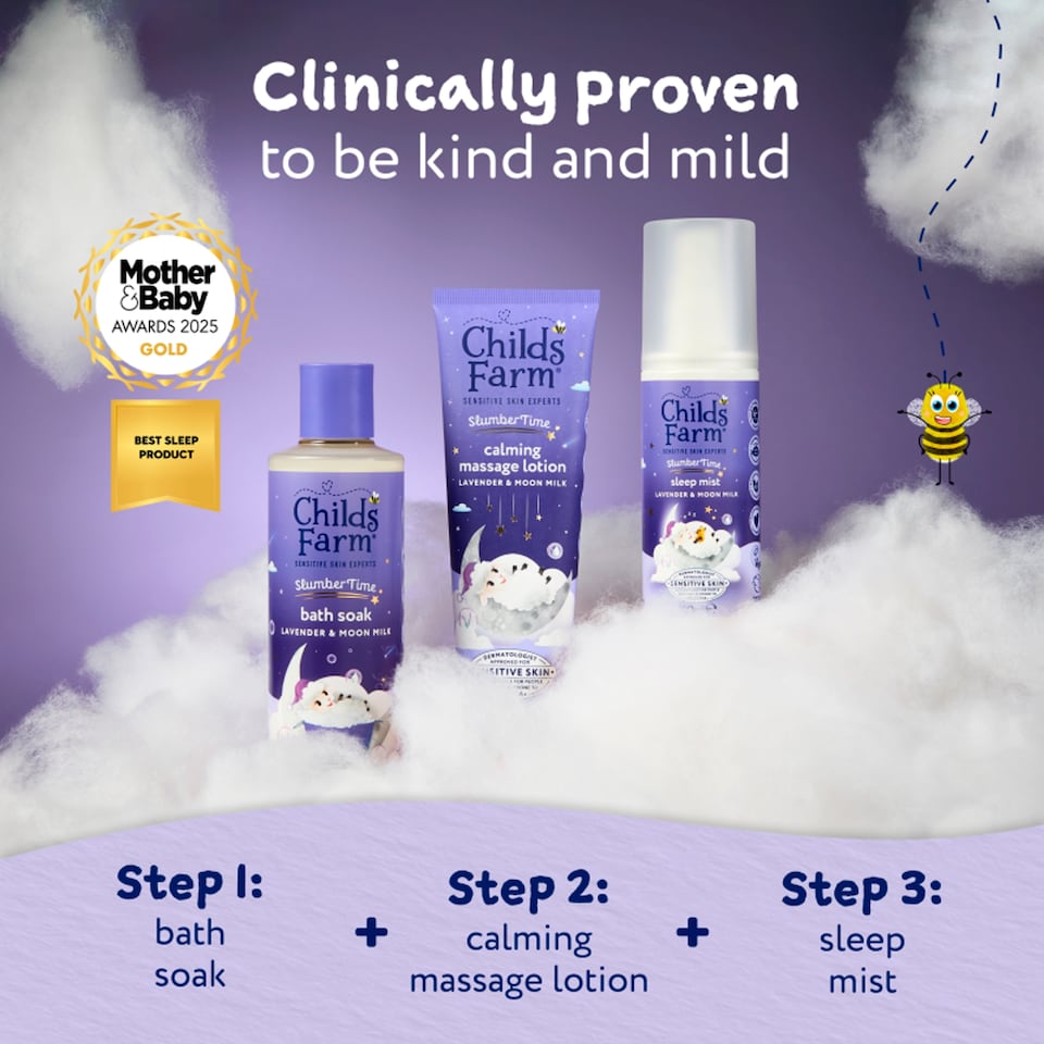 image 1 of Childs Farm SlumberTime Bath Soak Lavender & Moon Milk 250ml