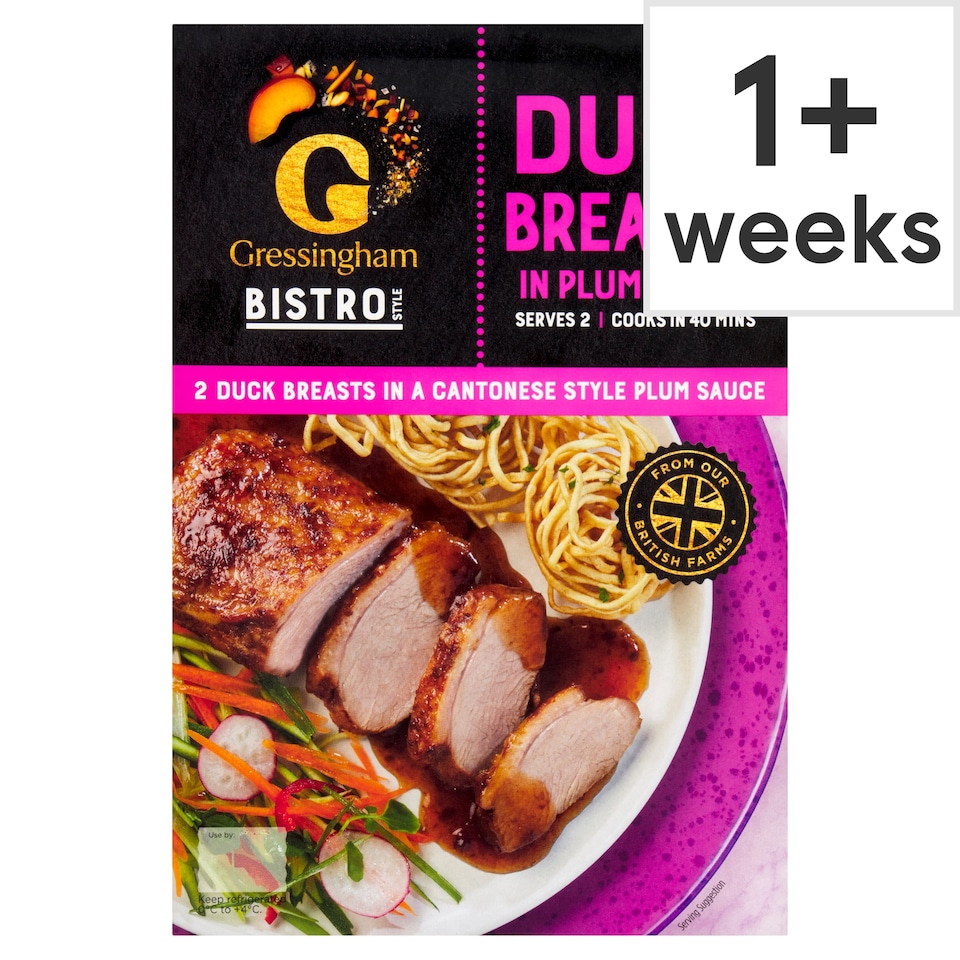 Gressingham Duck Breasts In Plum Sauce 400G