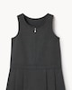 image 5 of F&F Girls School 2-Pack Generous Fit Pinafores in Grey