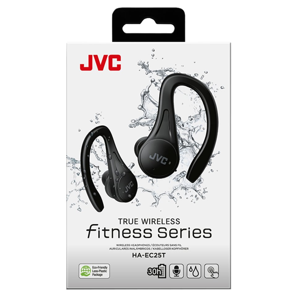 Jvc Fitness Black Wireless Earphones