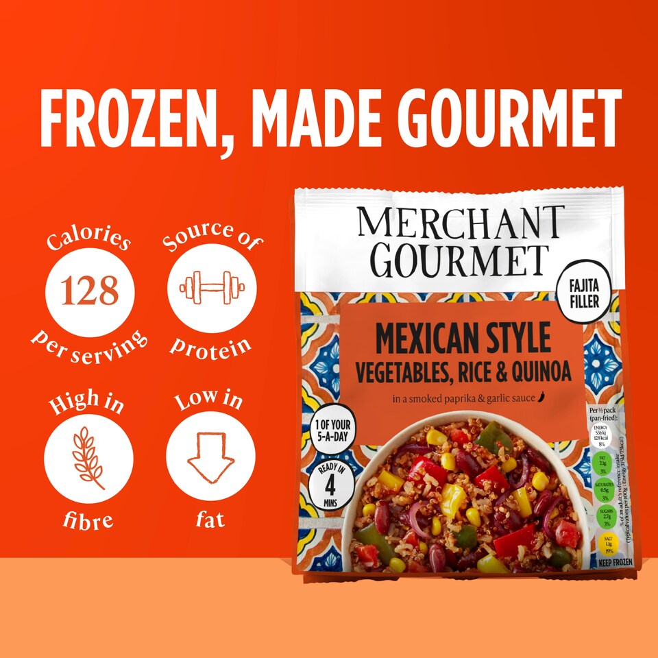 image 1 of Merchant Gourmet Smokey Mexican Style Vegetables & Quinoa 400G