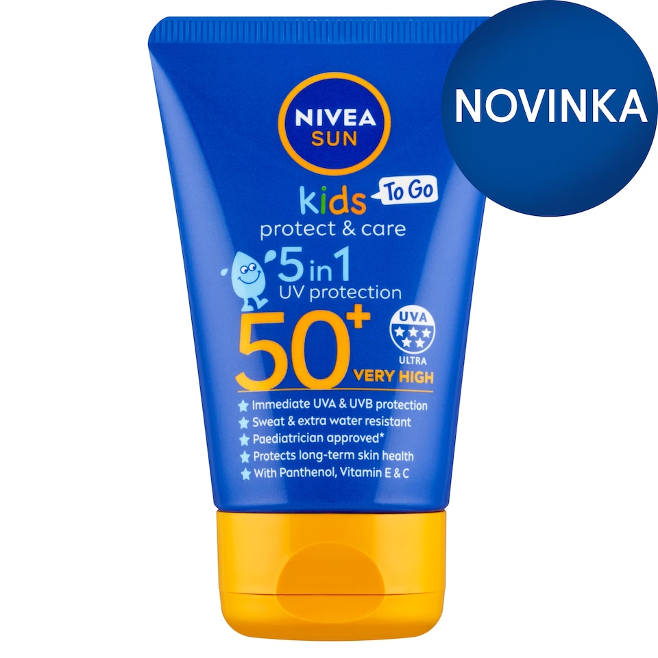 image 1 of Nivea Sun Protect & Care Kids Pocket Size Sun Lotion SPF 50+ 50 ml