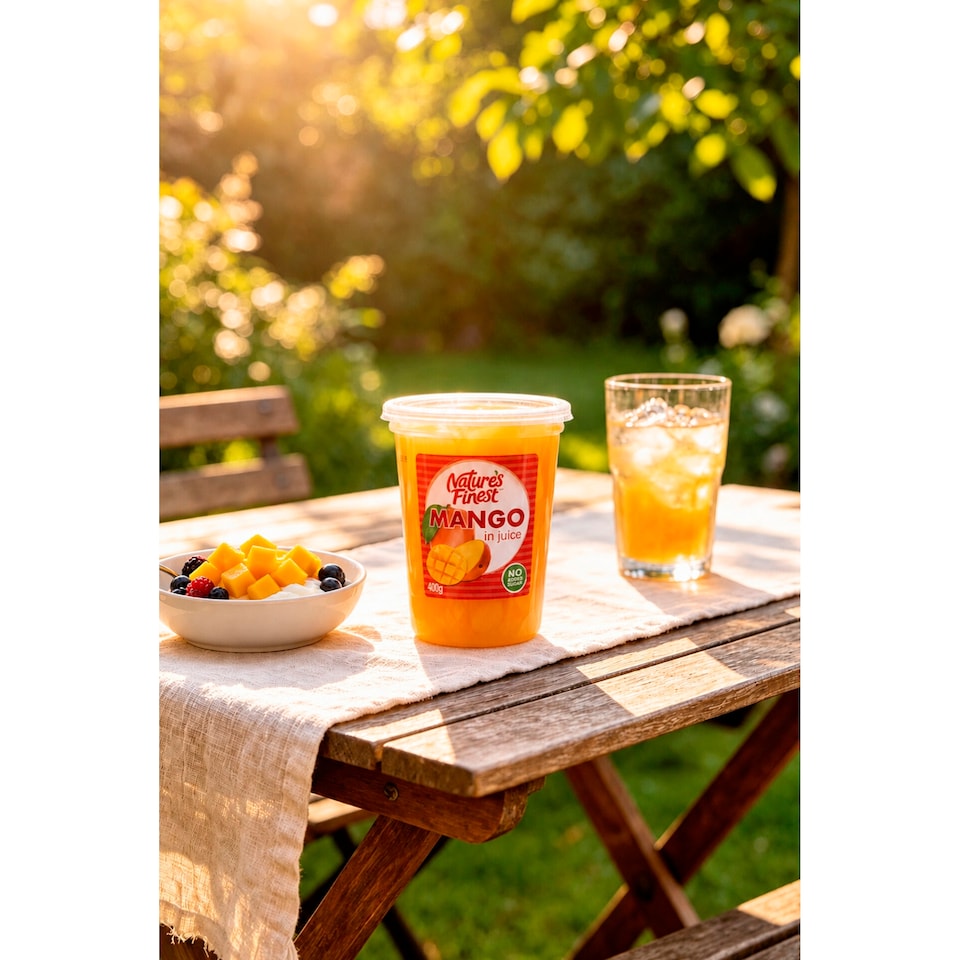image 1 of Nature's Finest Mango In Juice 400G