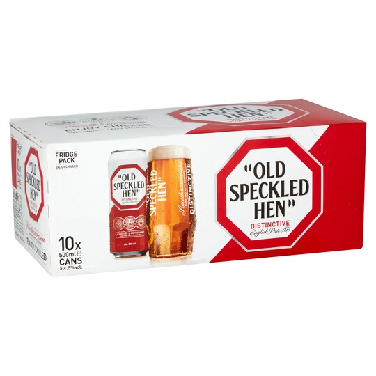 Old Speckled Hen Pale Ale 10 X 500Ml Tesco Groceries