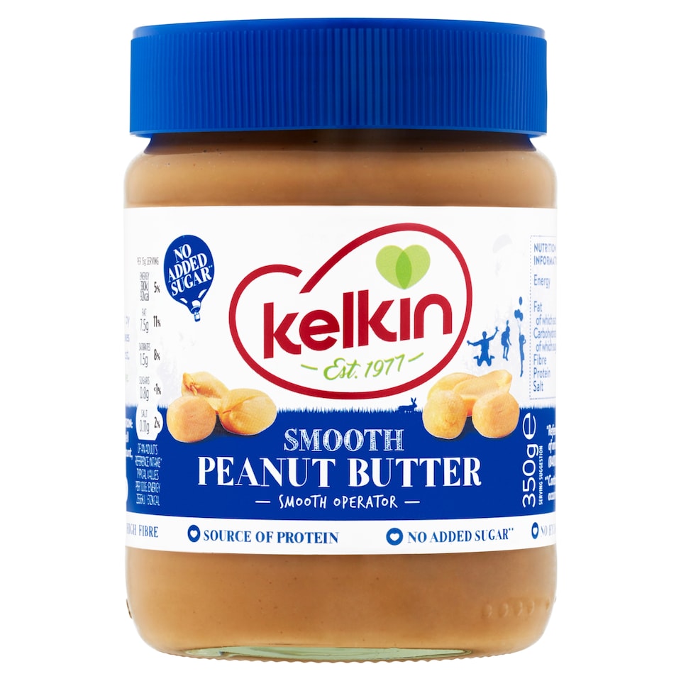 Kelkin Peanut Butter Smooth 350G