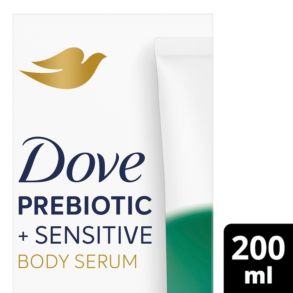 image 1 of Dove Prebiotic+ Sensitive Body Serum 200ml