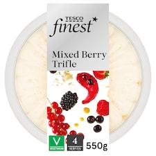 Tesco Finest Mixed Berry Trifle 550g