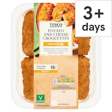 Tesco Potato and Cheese Croquettes 240g