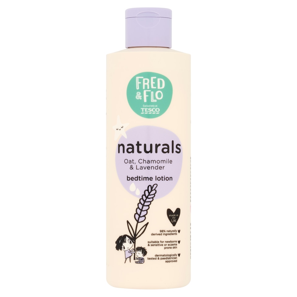 Fred & Flo Naturals Bedtime Lotion - Oat, Chamomile & Lavender 250ml