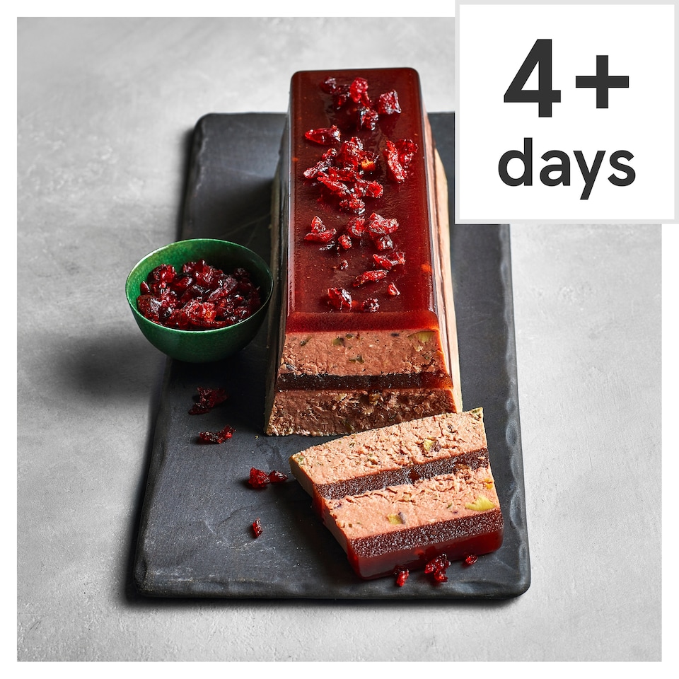 image 1 of 8. Tesco Finest Three Bird Pâté 400g (Serves 10)