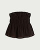 image 4 of F&F Shirred Bandeau Co-ord Top in Brown