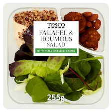 Tesco Nutty Falafel & Houmous Salad 255G