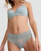 image 2 of F&F 3-Pack Floral Lace Shorts in Green