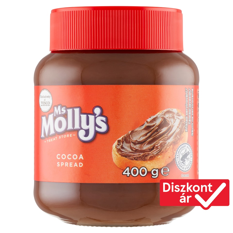 Ms Molly's kakaós kenhető krém 400 g