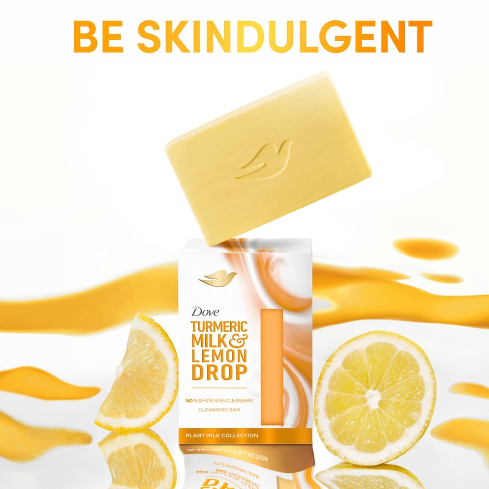 image 1 of Dove Bar Turmeric Milk & Lemon Drop 141g