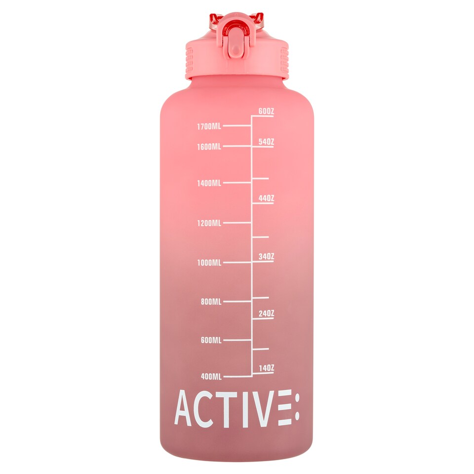 F&F Active Pink Ombre Bottle 1.8 L