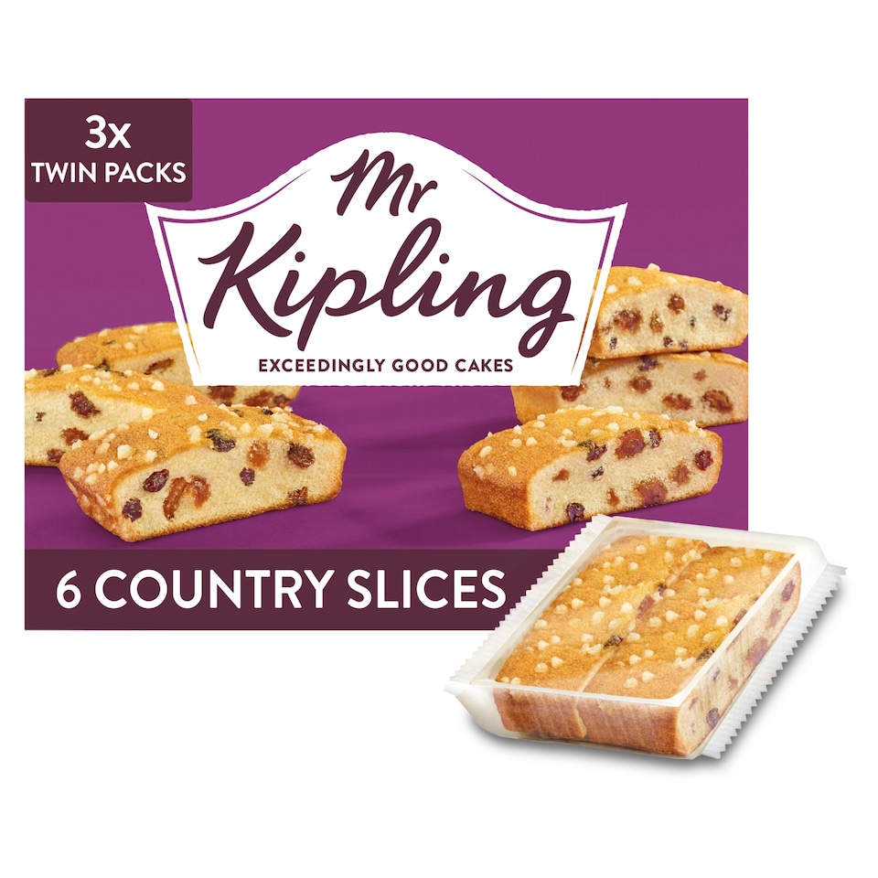 image 1 of Mr Kipling Country Cake Slices 6 pack
