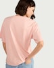 image 3 of F&F Pure Cotton Graphic Oversized T-Shirt in Coral