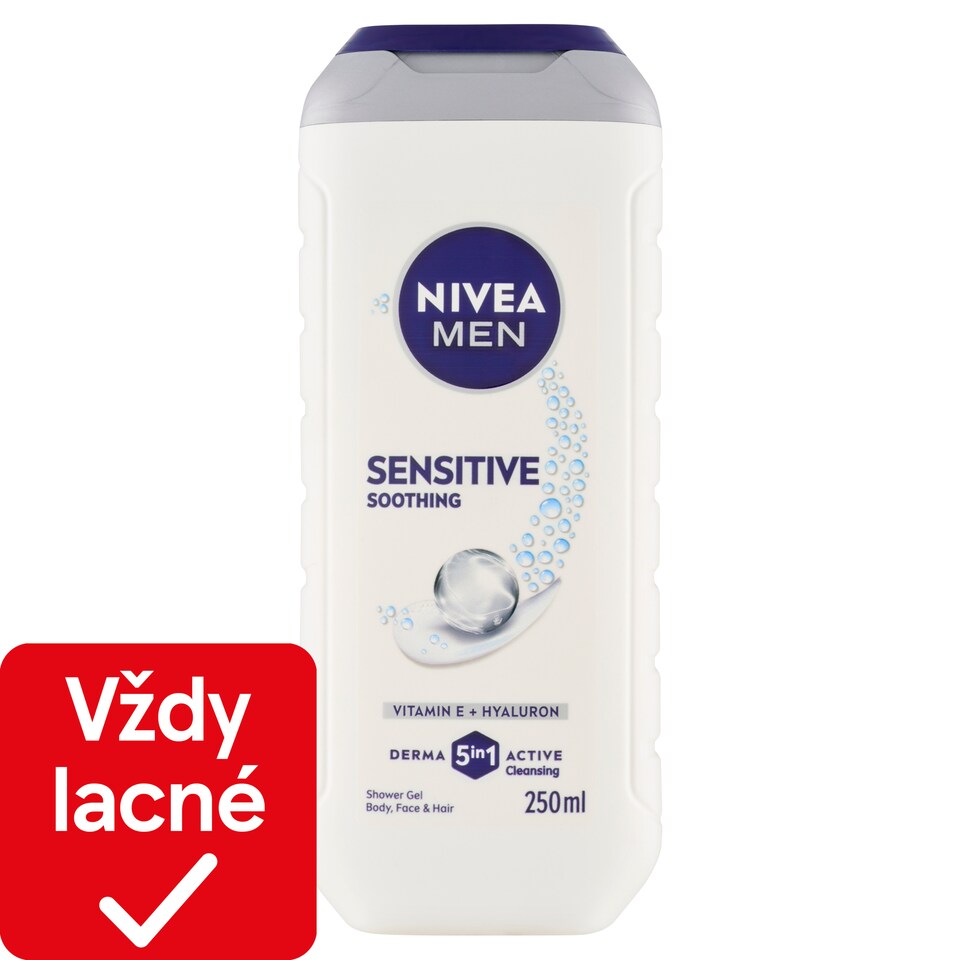 obrázok 1 z Nivea Men Sensitive 5 v 1 Sprchovací gél 250 ml