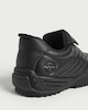 image 3 of F&F School Boys Textured Strap Fastening Trainers in Black