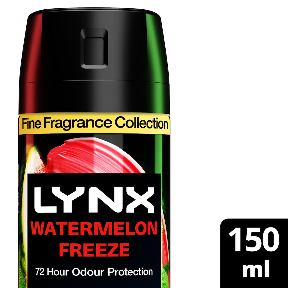 image 1 of Lynx Fine Fragrance Collection Deodorant Bodyspray Watermelon Freeze 150ml